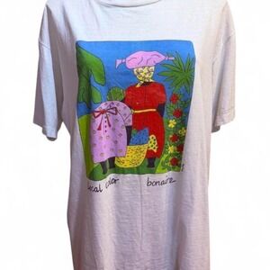 0031 Vintage Local Color Bonaire Art Tshirt